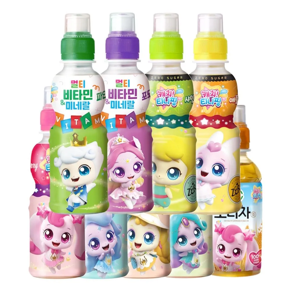 [웅진식품]웅진식품 캐치티니핑 어린이음료 200ml x 24페트 (4종혼합,2종혼합 외 9종 선택)