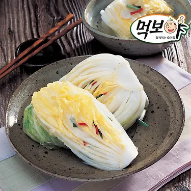 먹보야] 국산 백김치 2kg+2kg 열무김치 (사은품 증정) 김치 16종 물김치