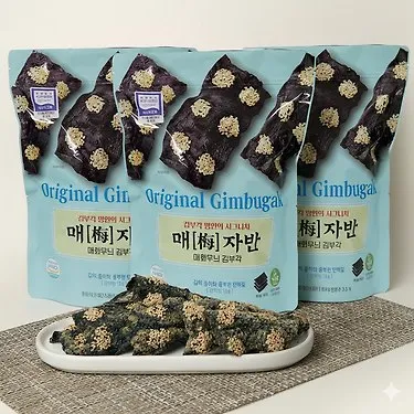 [오희숙전통부각] 부각 명인이 만든 매자반70g X 3봉