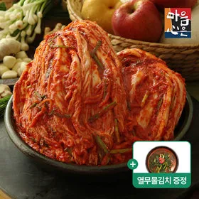 ★여름별미 열무물김치 1kg 증정★[마음심은] 포기김치 10kg / 국내산 100%