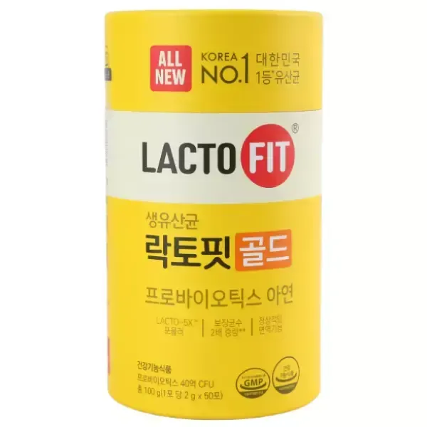 [11번가] 락토핏 골드 유산균 프로바이오틱스 6개 300포 300일분