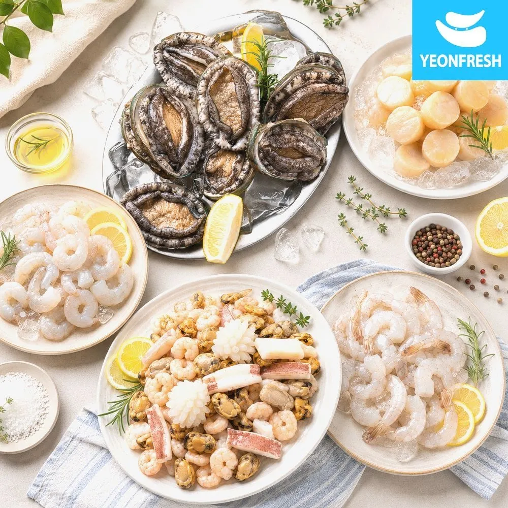 [연프레시]골고루 모아놓은 해물믹스 500g (냉동)