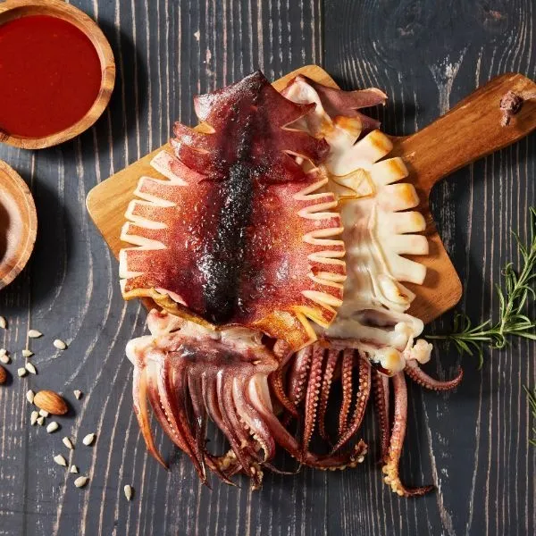 국내가공 원양산 반건조오징어 소(10미) 850g-1kg 쫄데기 오징어 피데기 : 롯데ON