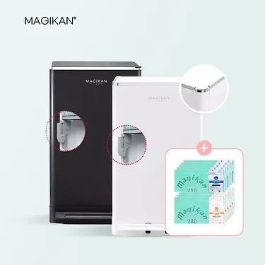 [본사직송] 매직캔 리필봉투 220 250 280 휴지통 히포 크롬 오토실링