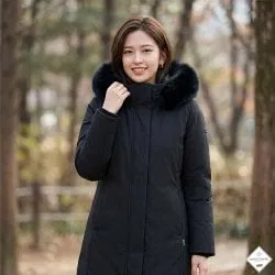 [최초가 789,000원)역시즌 여성 아르테 고어텍스 윈드스토퍼 내피세트 구스 롱다운 7K82074 - BEYOND SHINSEGAE