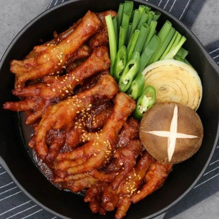 닭발에미치다 숯불 통뼈닭발 250g 3팩