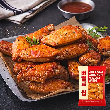 버팔로윙 냉동치킨 닭날개 1kg