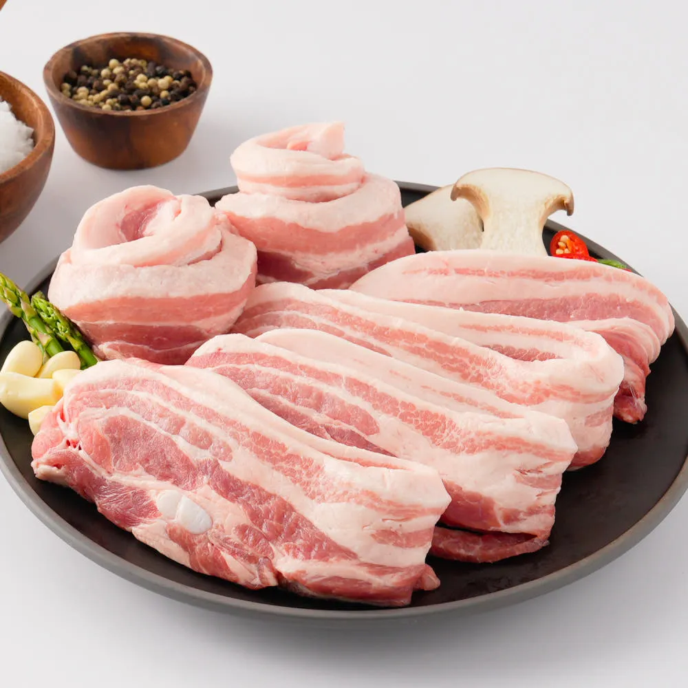 [농할쿠폰] 땡큐파머스 국내산 한돈 삼겹살 1kg 냉장