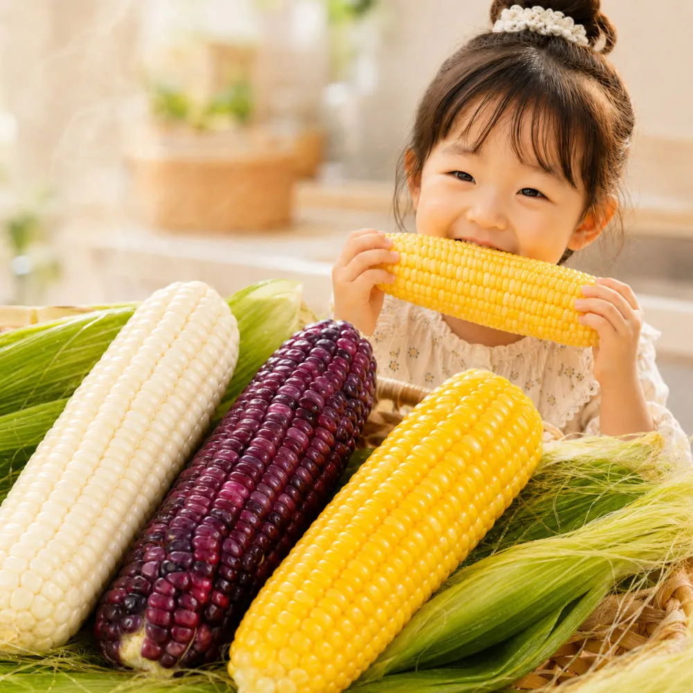 강원도 햇옥수수 초당옥수수 흑찰옥수수 미백 찰옥수수 산지직송 과일한상자