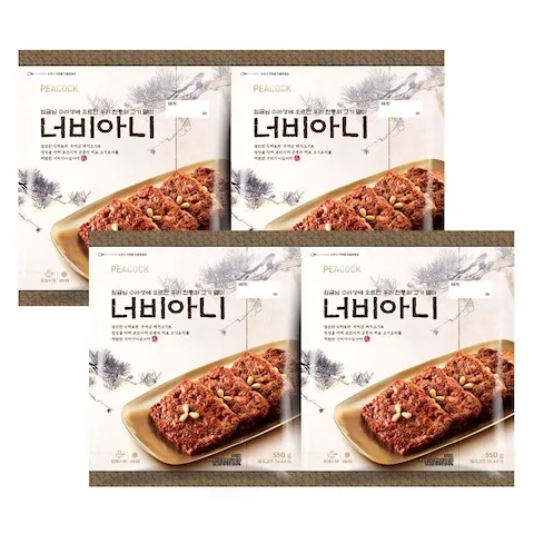 간식빵·디저트 > [유통기한임박 특가] 피코크 너비아니 550g 4팩 | 오늘의집 쇼핑