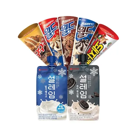 아이스크림 > 월드콘 설레임 구구콘 돼지콘 12개+12개 골라담기 | 오늘의집 쇼핑