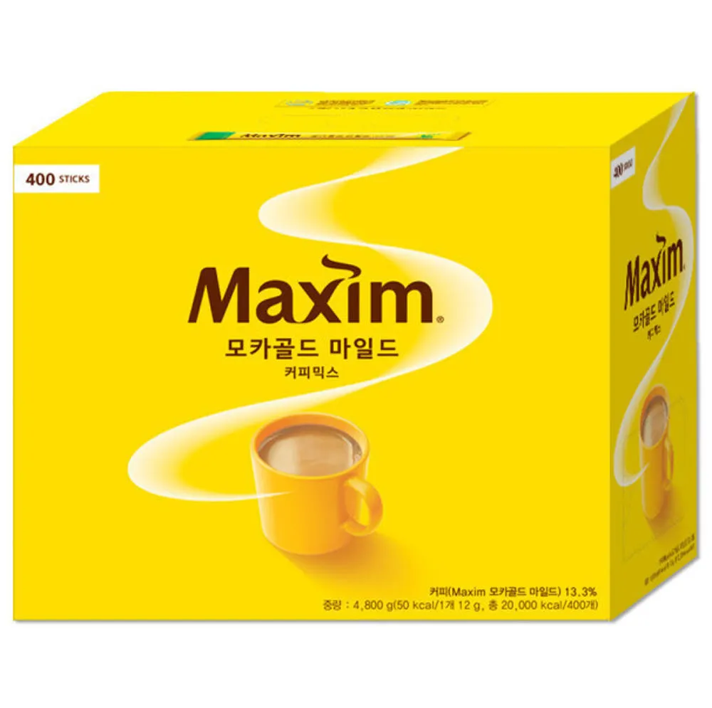 맥심 모카골드 커피믹스 400개입, 1개