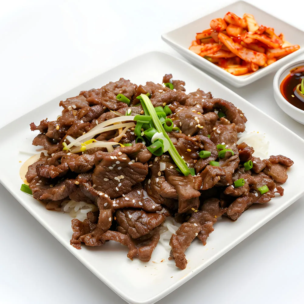 제주 흑돼지 순살 갈비양념육 250g