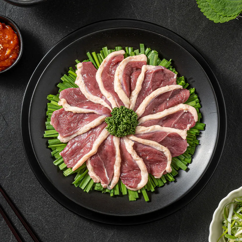국내산 무항생제 오리로스 500g 2팩 (총 1kg)