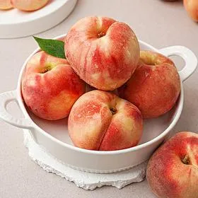 *농할할인*아삭한 딱딱이 백도 복숭아 4kg 대과(18과내외) - HOME&SHOPPING