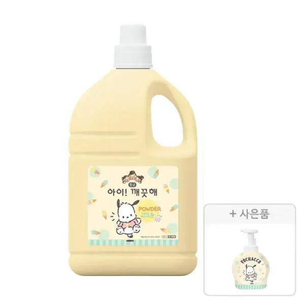 아이깨끗해×포차코 대용량 핸드워시, 순, 4.5L, 1개 + 증정(포차코 핸드위시 공용기, 490ml, 1개)