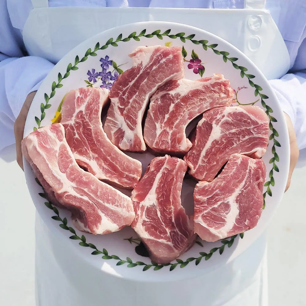 미국산 돼지 등갈비 1kg