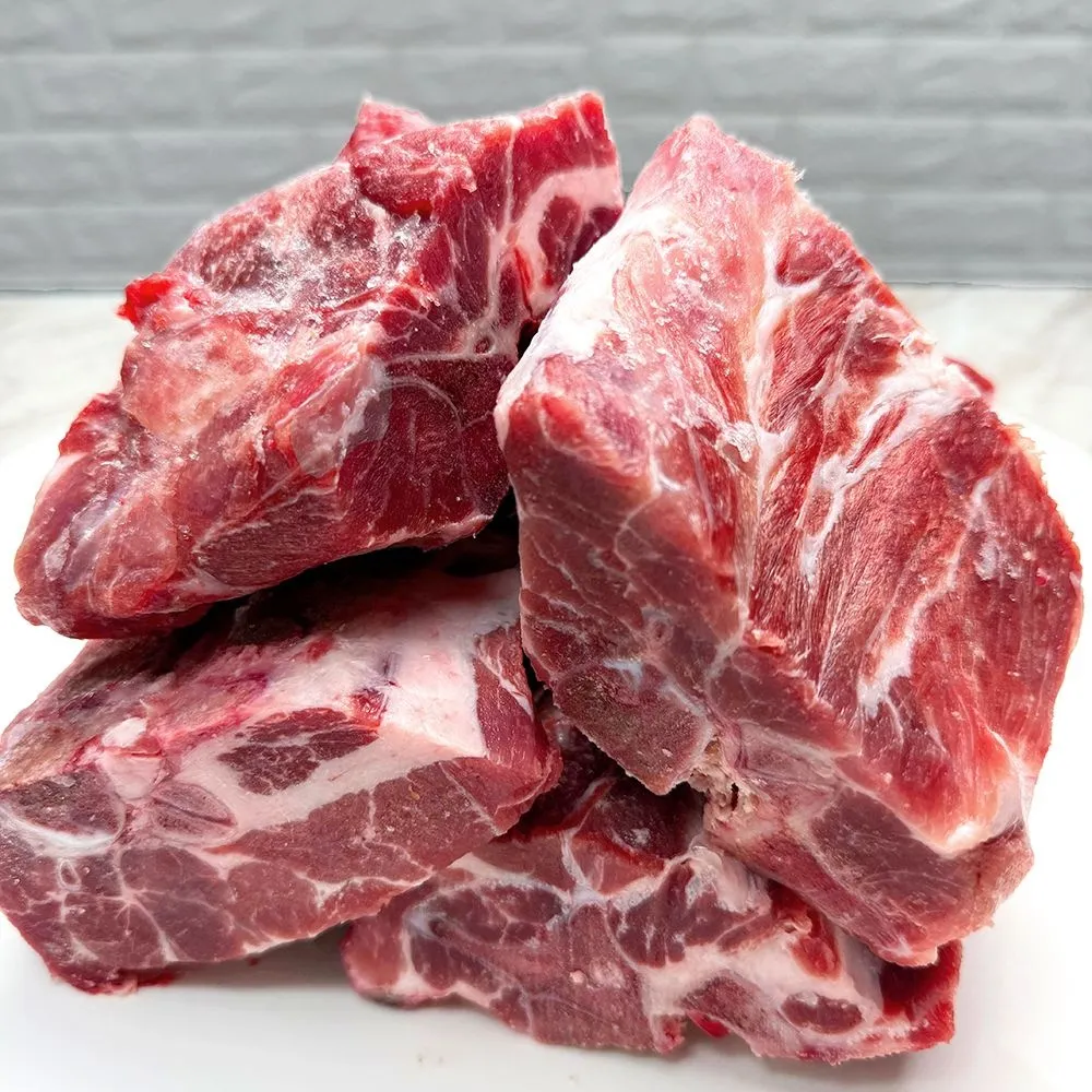 [바라던]바라던 감자탕용 살 많은 돼지 목뼈 1kg x 1팩/2팩/3팩/4팩 미국산 : 롯데ON