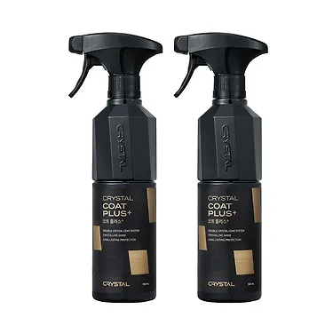[불스원][1+1]NEW 크리스탈코트 플러스 유리막코팅제 물왁스 세차용품 500ml / PM 2.5 필터 자동차필터 | 톡딜