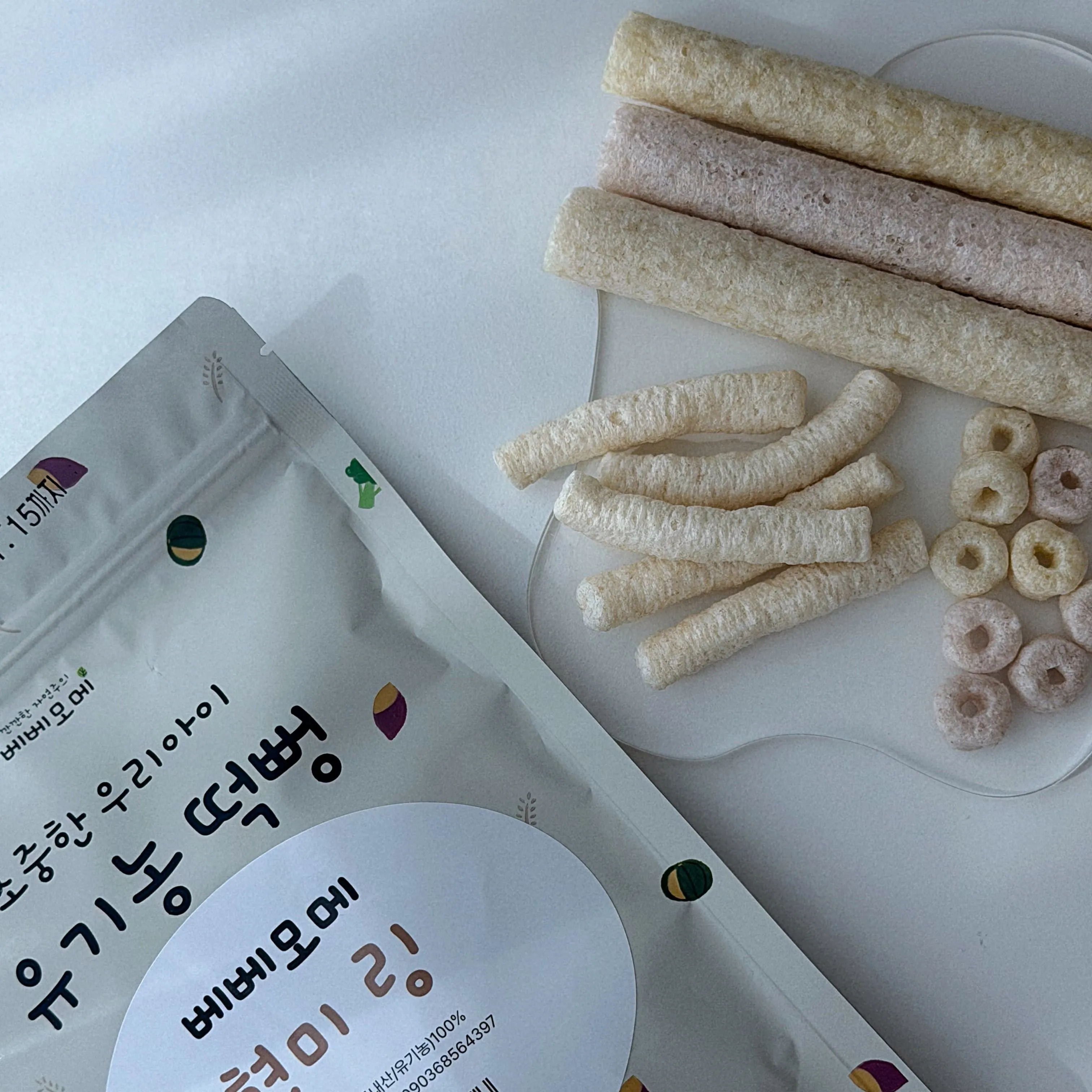 유기농 아기 떡뻥 30g 10봉 세트 (맛랜덤) : 롯데ON