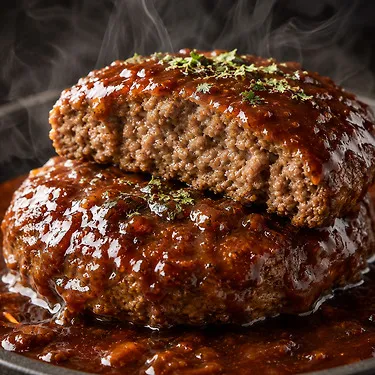 맛있는 함박 스테이크 1.8kg (18개) 외 떡산적 스테이크 2kg(34개) | 톡딜