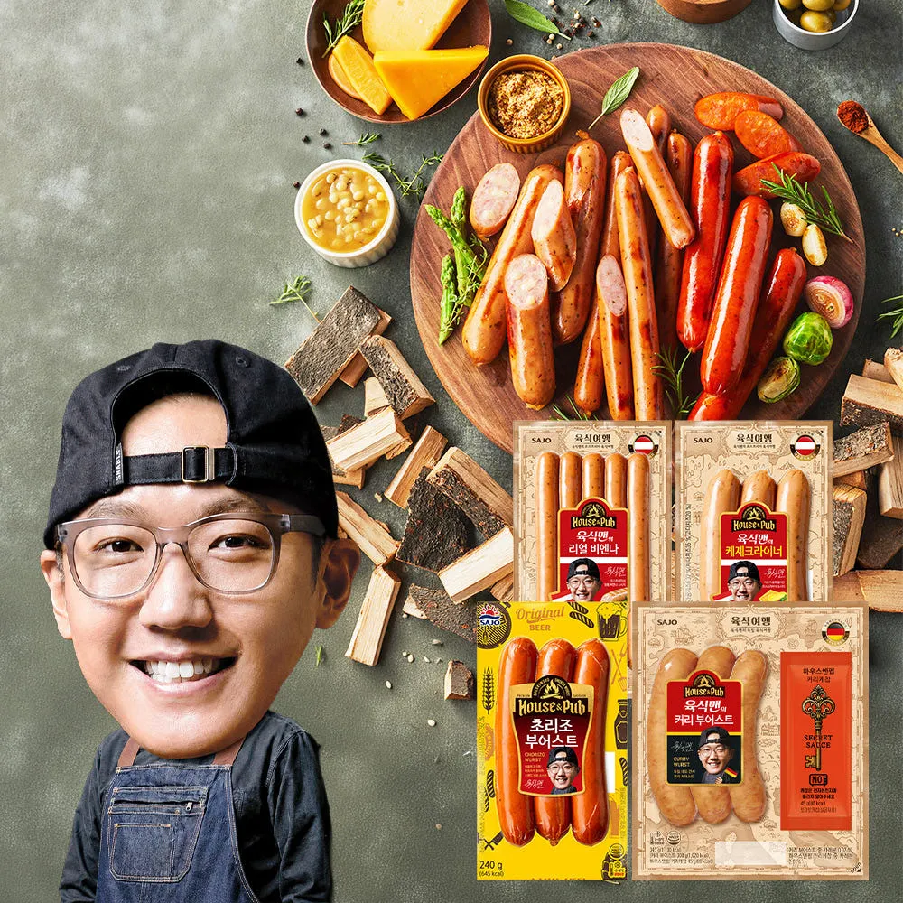 육식여행 소시지 4팩 선택형
