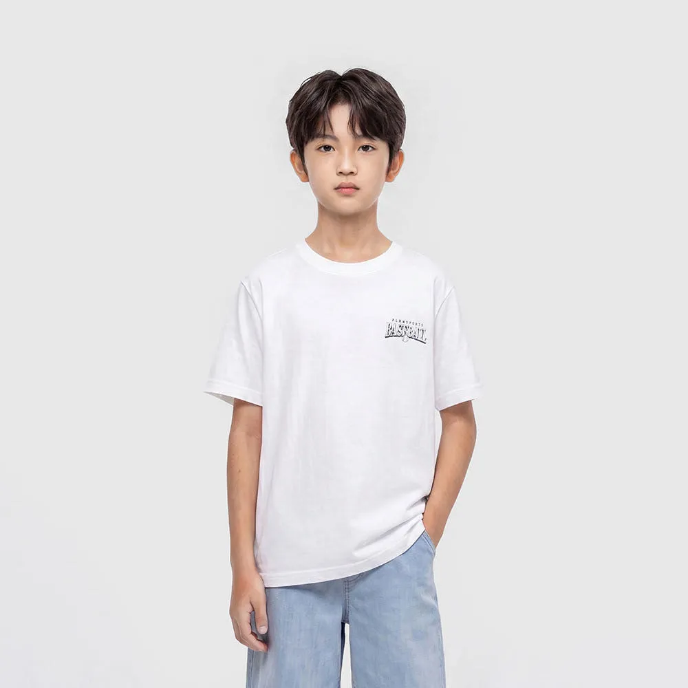 폴햄키즈 공용 폴키베어 코튼 그래픽 반팔티_PKF2TS3810