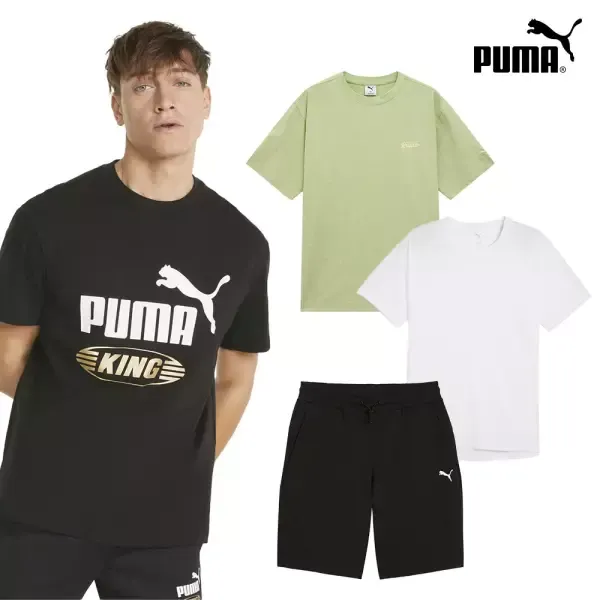 [푸마] S/S 반팔의류/반팔티/반바지/민소매 최대~80% OFF