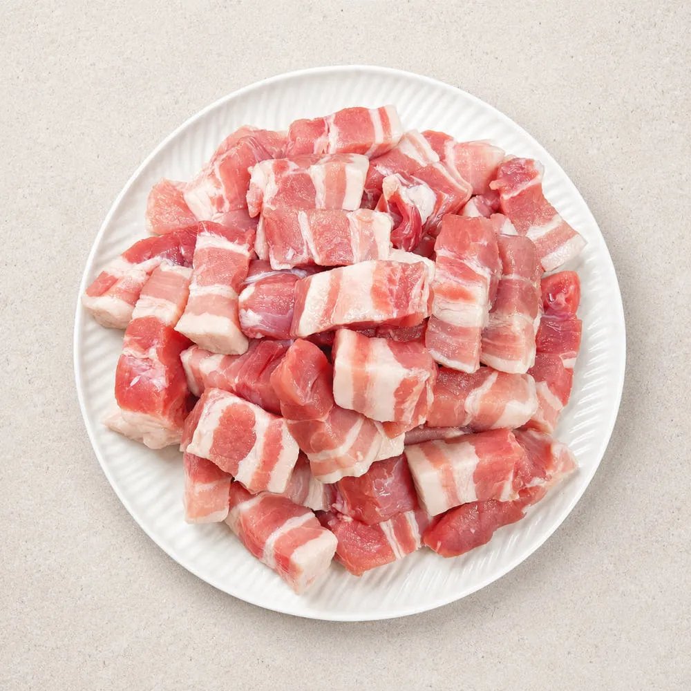 한입 삼겹살 500g x 4팩 (총 2kg)