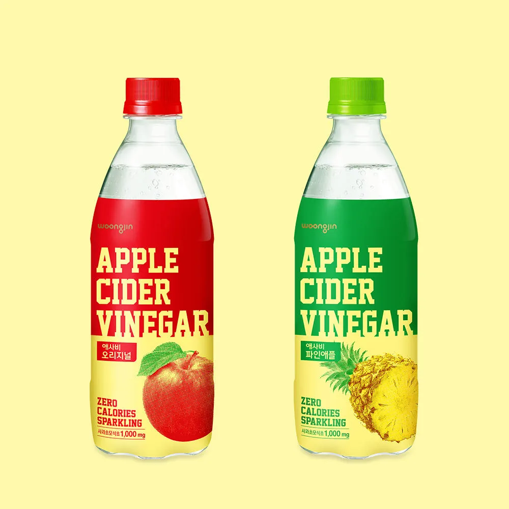 웅진 애플사이다비네거 500ml 24병