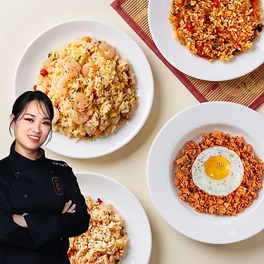 [8인분] 중식의여왕 정지선 볶음밥 250g 8팩 골라담기 / 김치볶음밥, 새우볶음밥, 게살볶음밥, 고추잡채밥 4종 | 톡딜
