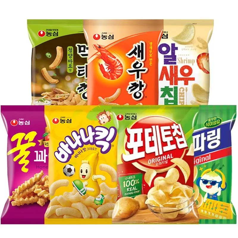 [농심]알새우4봉+자갈치4봉+양파링4봉+감자깡4봉 : 롯데ON