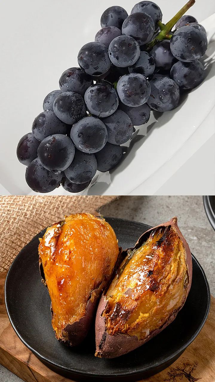 당도선별 캠벨 포도 1kg (3~5수)