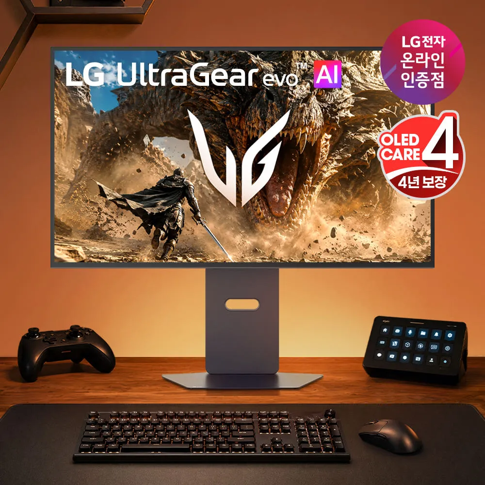 LG GX8 울트라기어 올레드 evo AI 32GX870B OLED UHD 4K 240Hz FHD 480Hz 듀얼모드 게이밍 모니터 4세대 탠덤