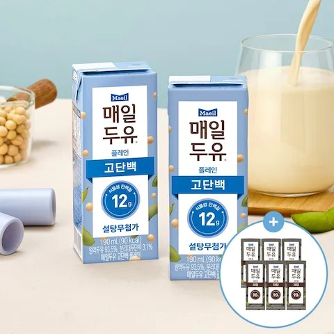 매일두유 고단백 190ml 48팩