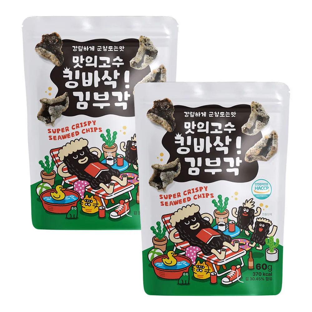 맛의고수 찹쌀 김부각 60g 2봉