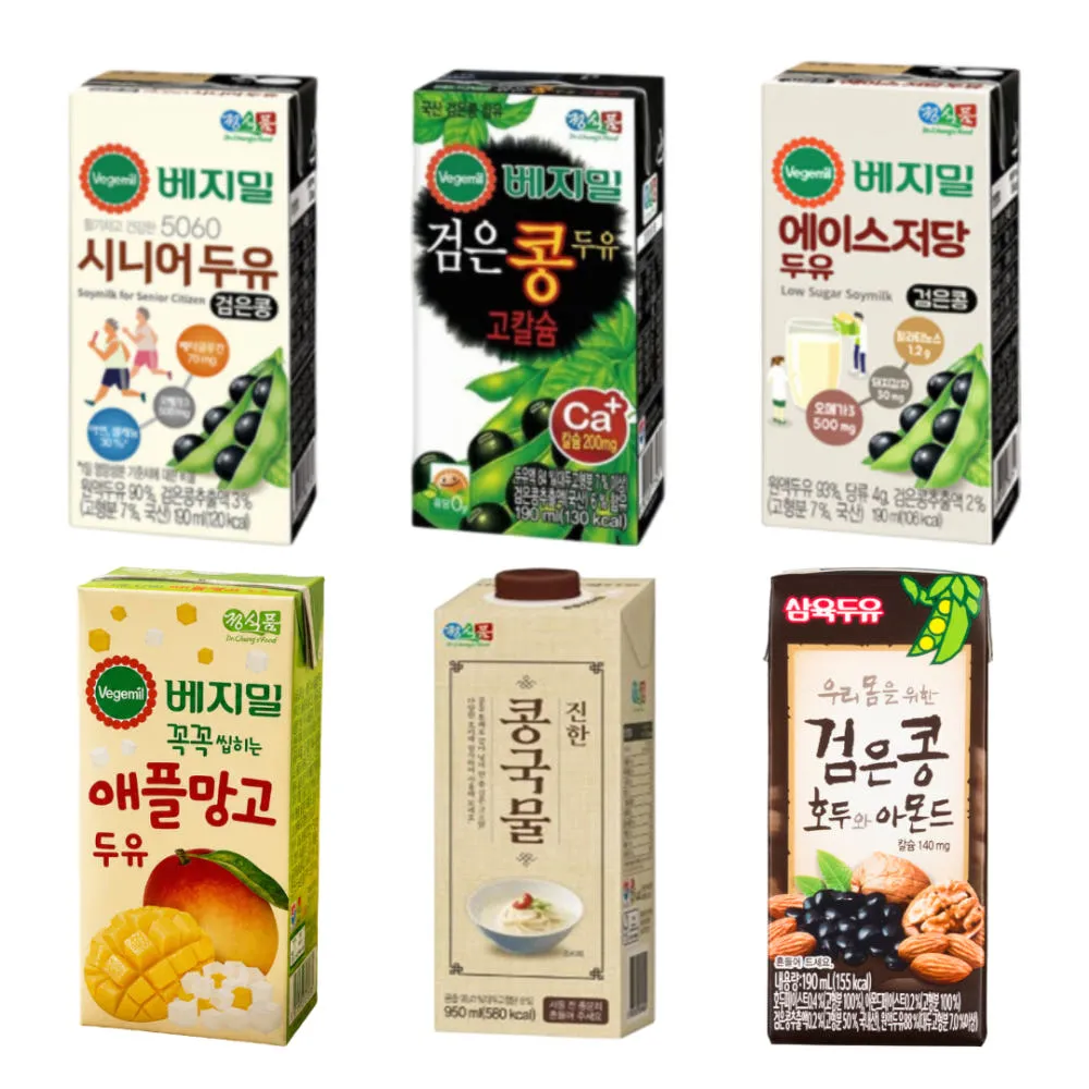 삼육두유 및 베지밀 두유 모음전