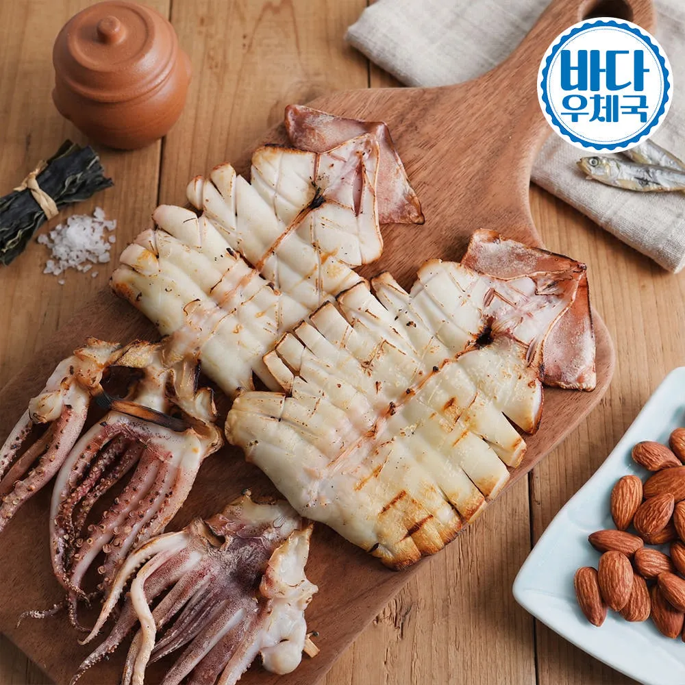 반건조 오징어 피데기 10미 (1.1kg~1.3kg)