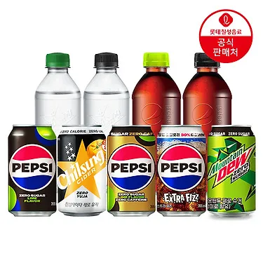 펩시 제로슈거 라임 355ml 48캔