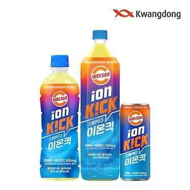 (광동 직영) 비타500 이온킥 제로 이온음료 500mL/340mL/240mL/1.5L 모음 | 톡딜