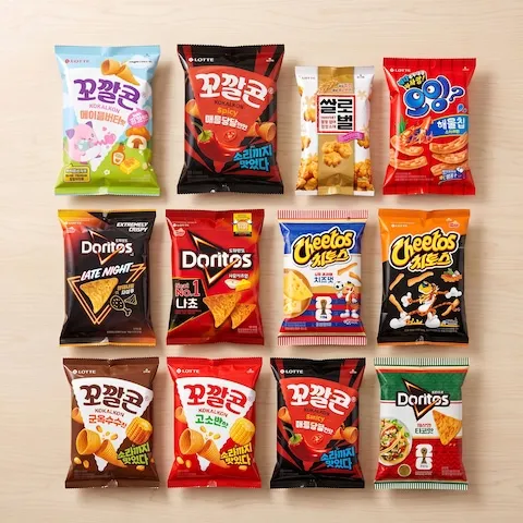 과자 > 봉지과자(꼬깔콘/오잉/치토스/도리토스/쌀로별) 12종 12~16개 골라담기 | 오늘의집 쇼핑