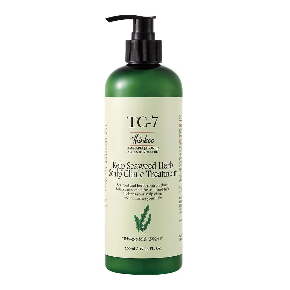 [체험딜 5990] 띵코 TC-7 씨위드 허브 두피 클리닉 다시마 헤어 트리트먼트 500ml