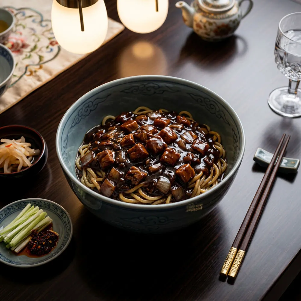간편식 중화 짜장면 밀키트 560g 3팩