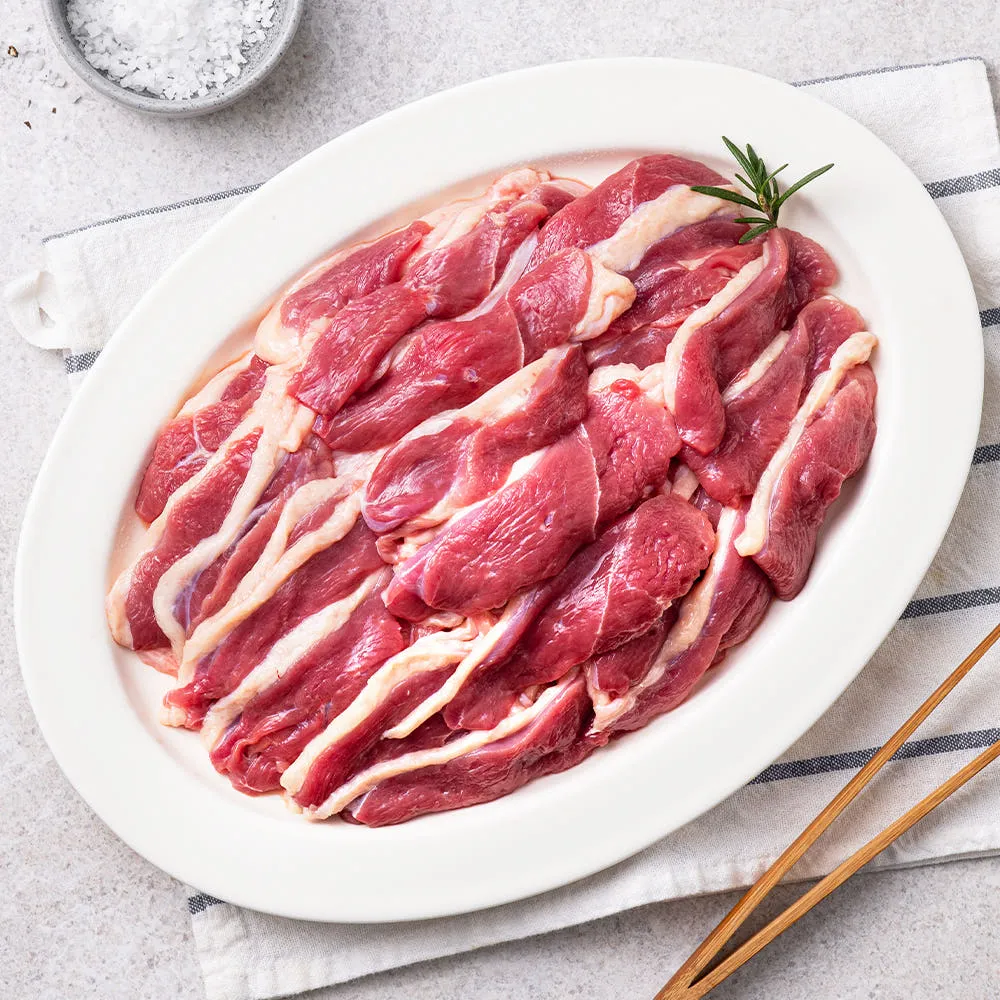 무항생제 생오리로스 슬라이스 1kg