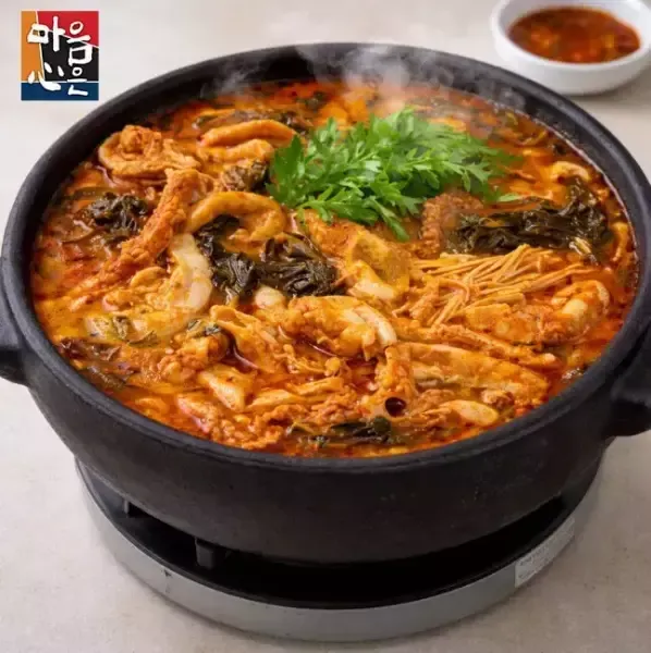 [마음심은] 대용량 진한 우거지 소곱창전골 1kg x 3팩