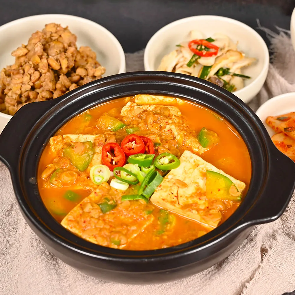 연기나는 마을 청국장 찌개 350g 8봉 (5봉+사은품 3봉)