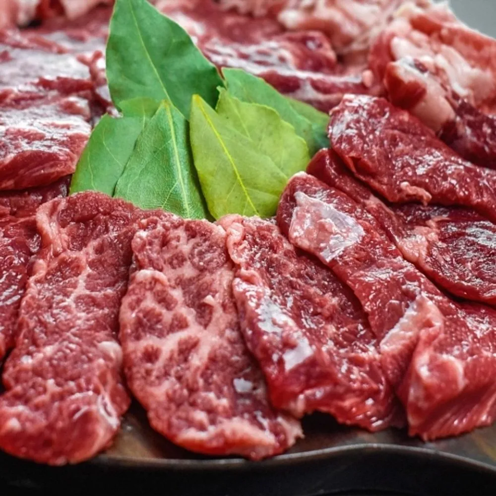 수입소고기 구이용 1.2kg /살치 200g, 갈비 200g, 부채살 200g, 등심 300g (호주산), 우삼겹 300g (미국산) : 롯데ON