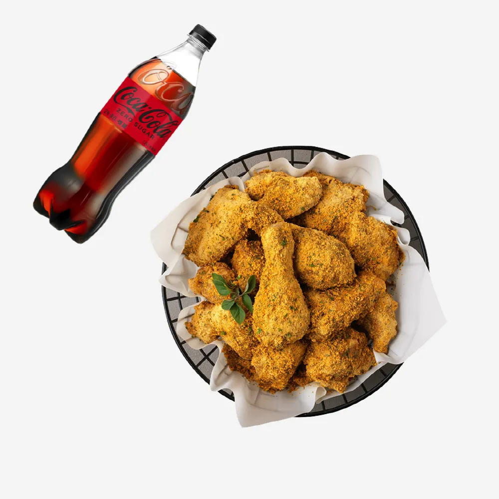 뿌링클+코카-콜라제로1.25L