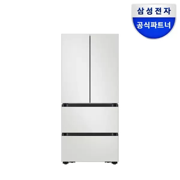 [타임딜한정최대혜택가 182만원대]삼성 비스포크 AI 김치냉장고 4도어 1등급 RK70F49M1A 코타 화이트