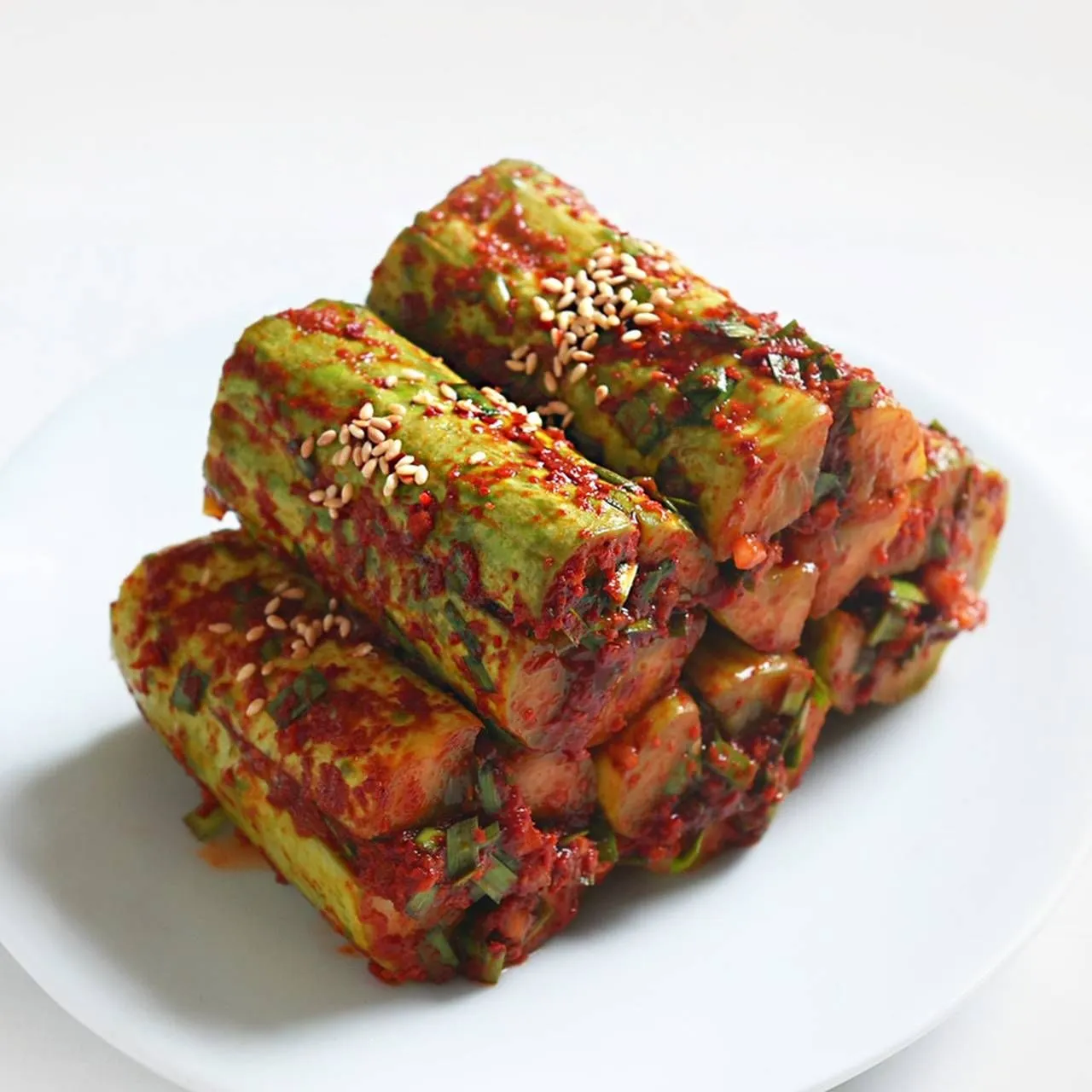 [한정수량][쿠폰적용가7,230원]100% 국내산 오늘담근 아삭한 전라도 오이소박이김치 1kg/2kg/3kg : 롯데ON